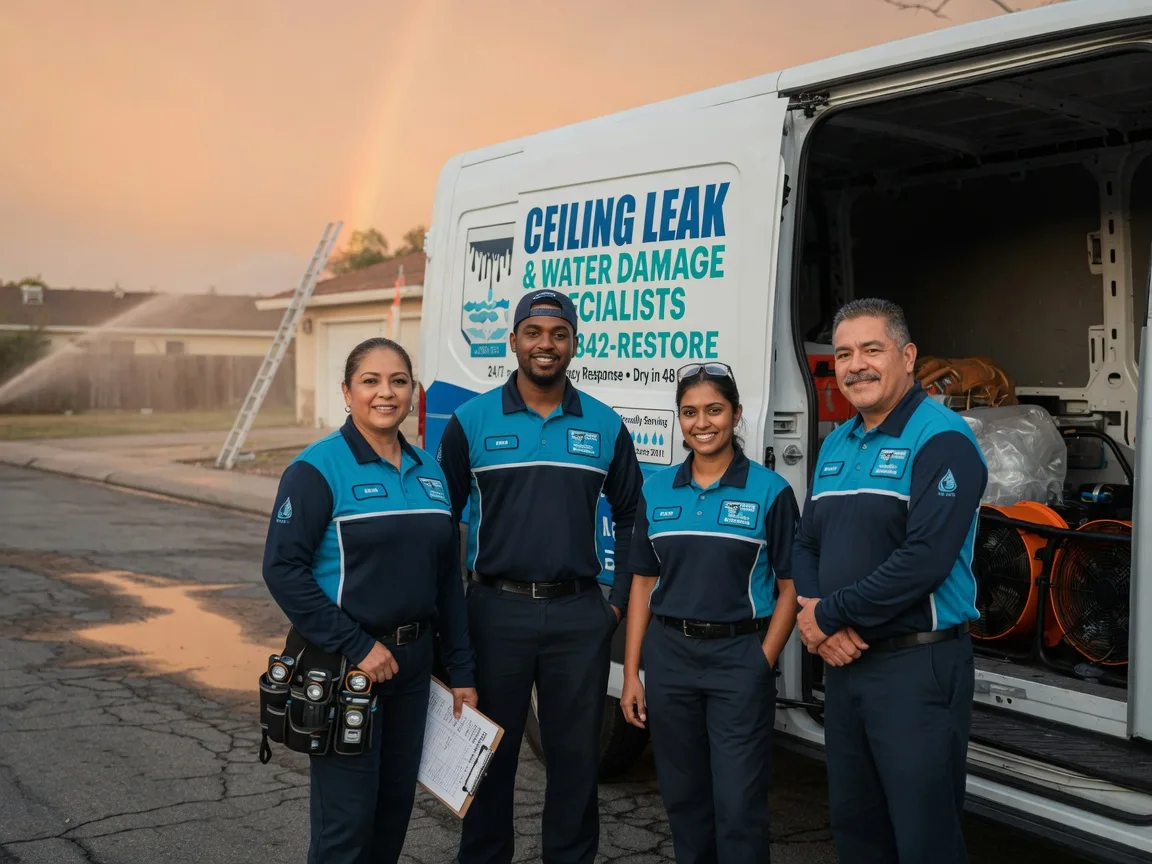 Ceiling Leak Cleanup company in Rock View, WV